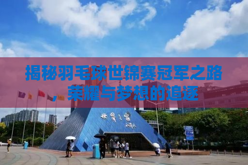 揭秘羽毛球世锦赛冠军之路，荣耀与梦想的追逐