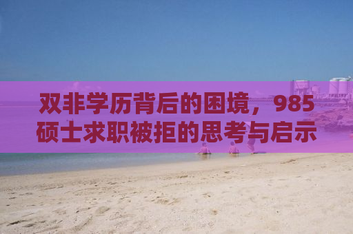 双非学历背后的困境，985硕士求职被拒的思考与启示