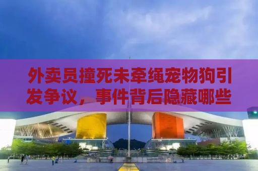 外卖员撞死未牵绳宠物狗引发争议，事件背后隐藏哪些社会问题？