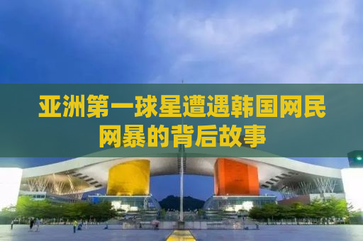 亚洲第一球星遭遇韩国网民网暴的背后故事